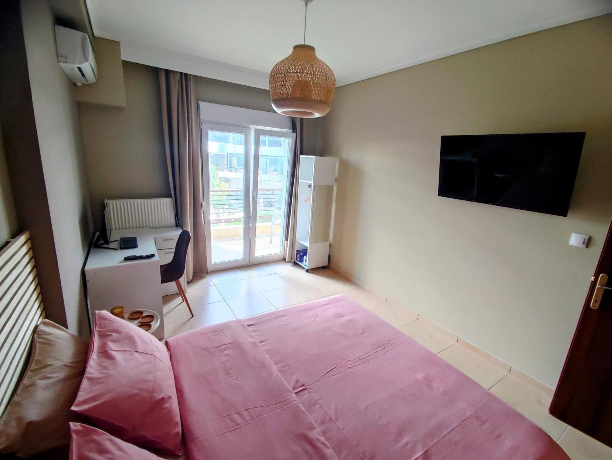 Cozy Apt! Friends & Family - Private Paid Parking Thessaloníki Exteriör bild
